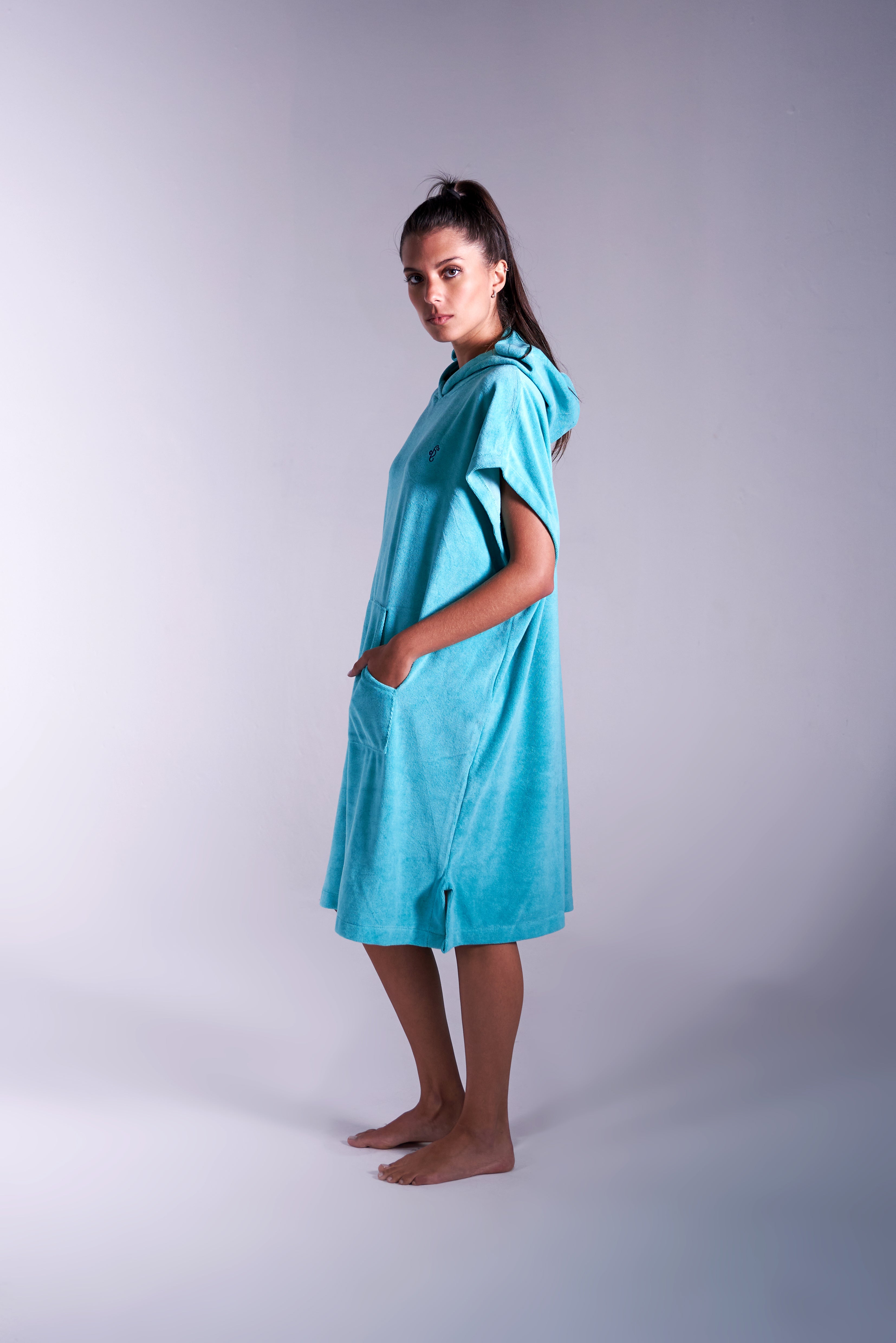 Poncho Unisexx Jade