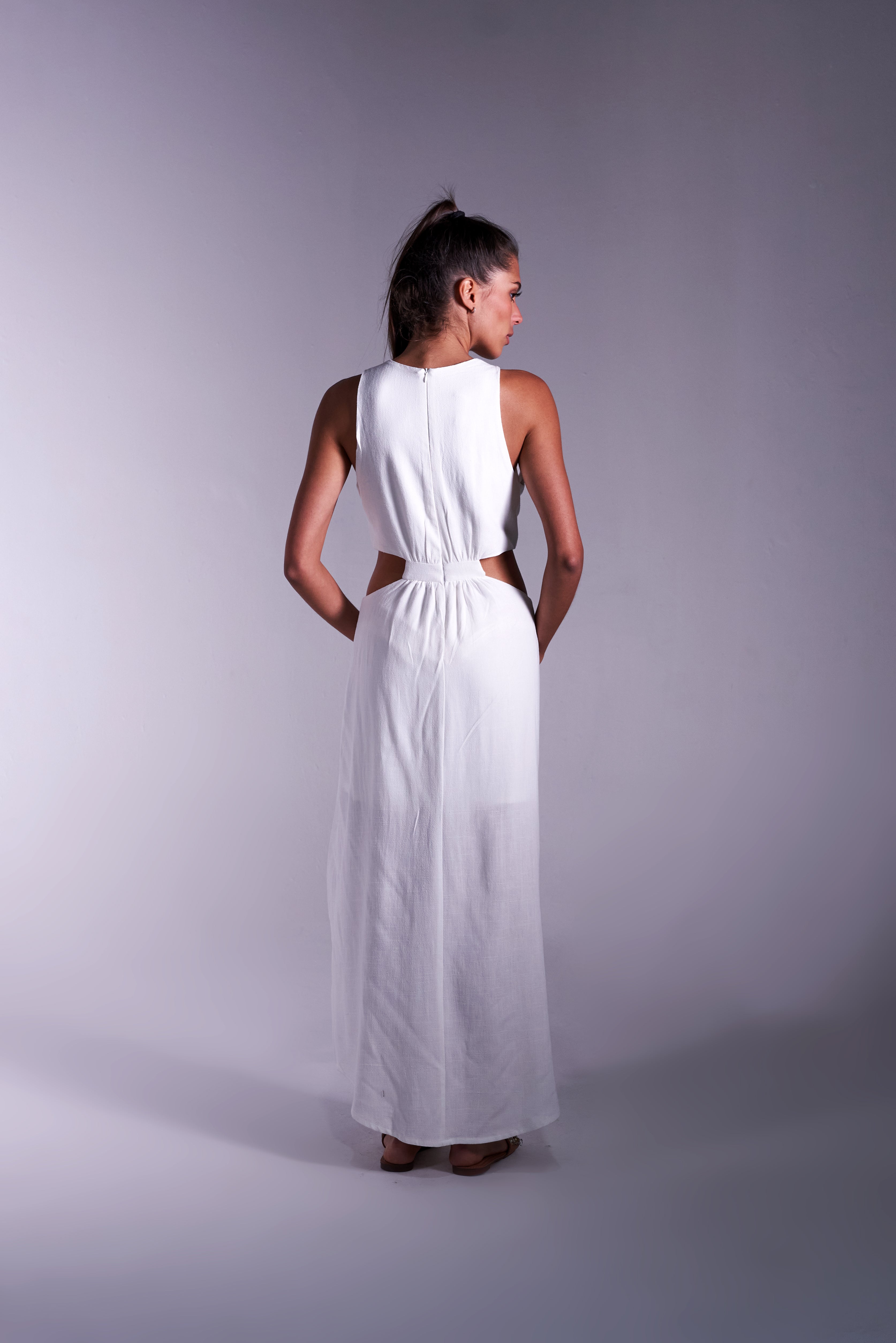 Vestido Vitória Cru