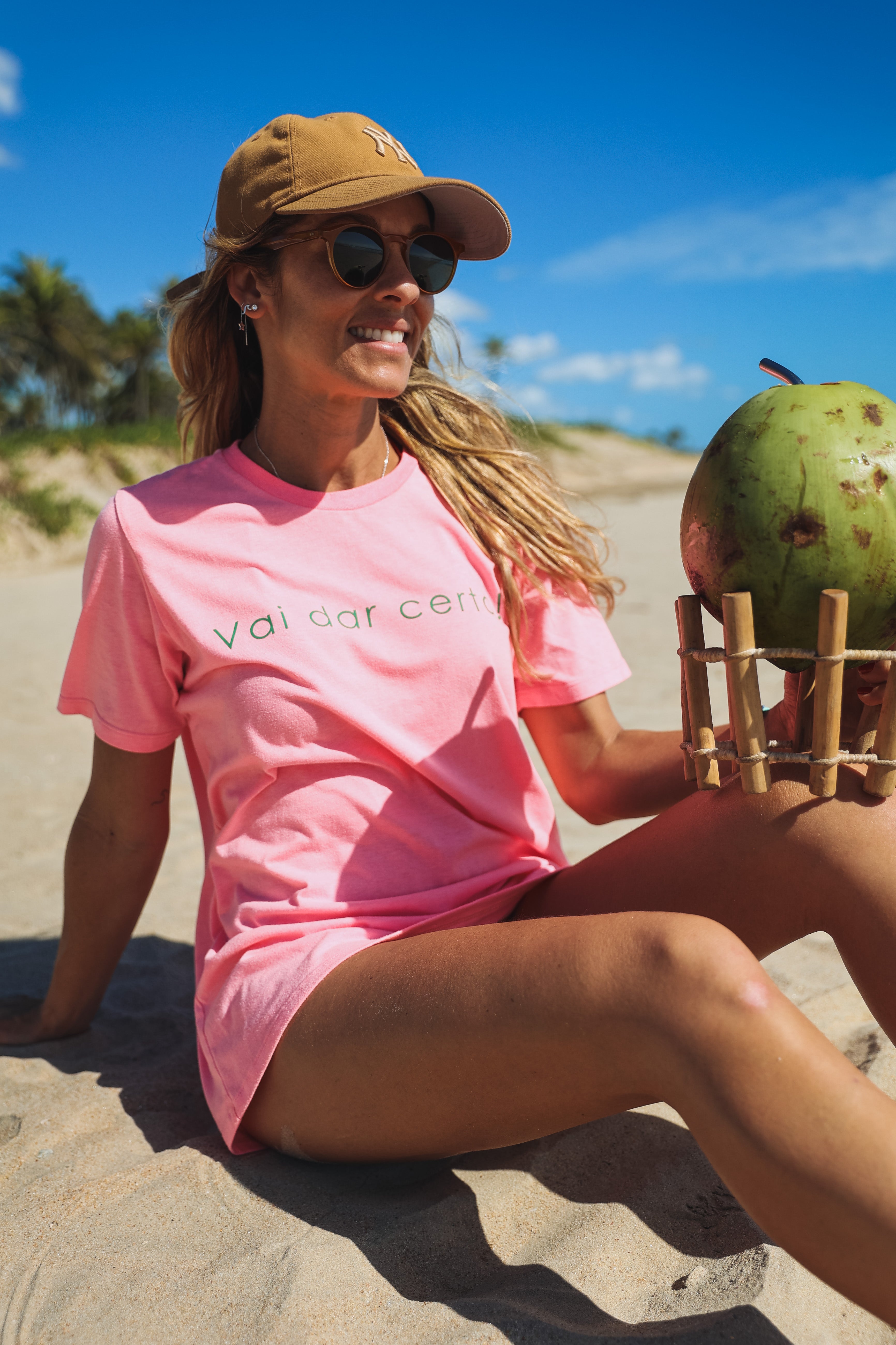 Camisa Vai dar Certo Rosa