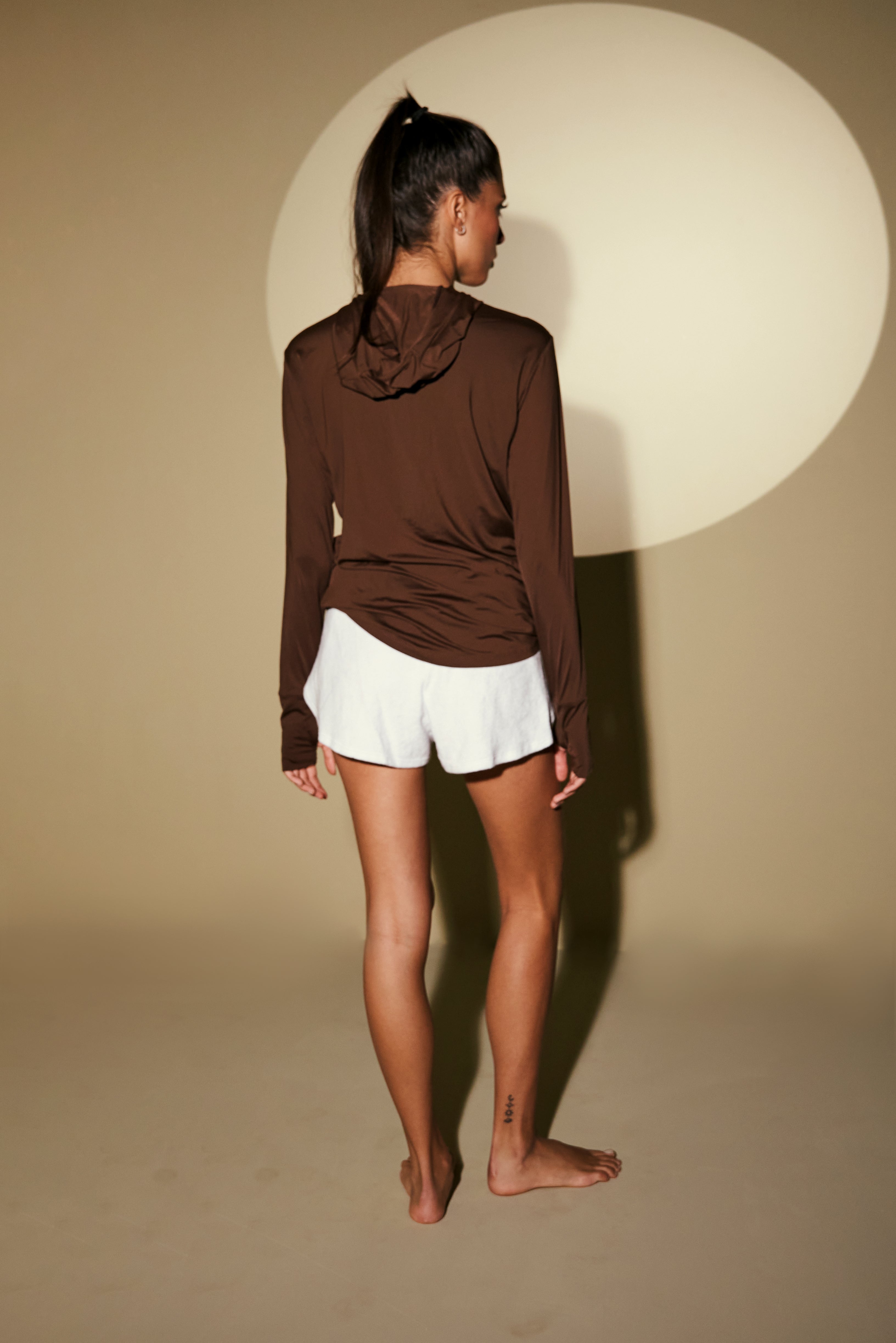 Shorts Atoalhado Branco