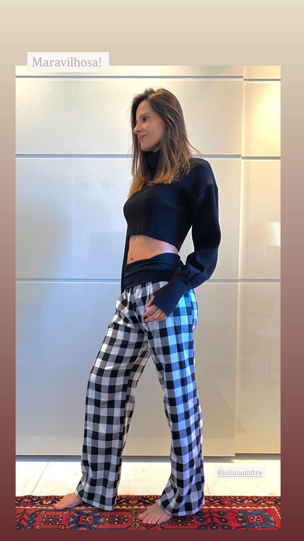 Calça Xadrez