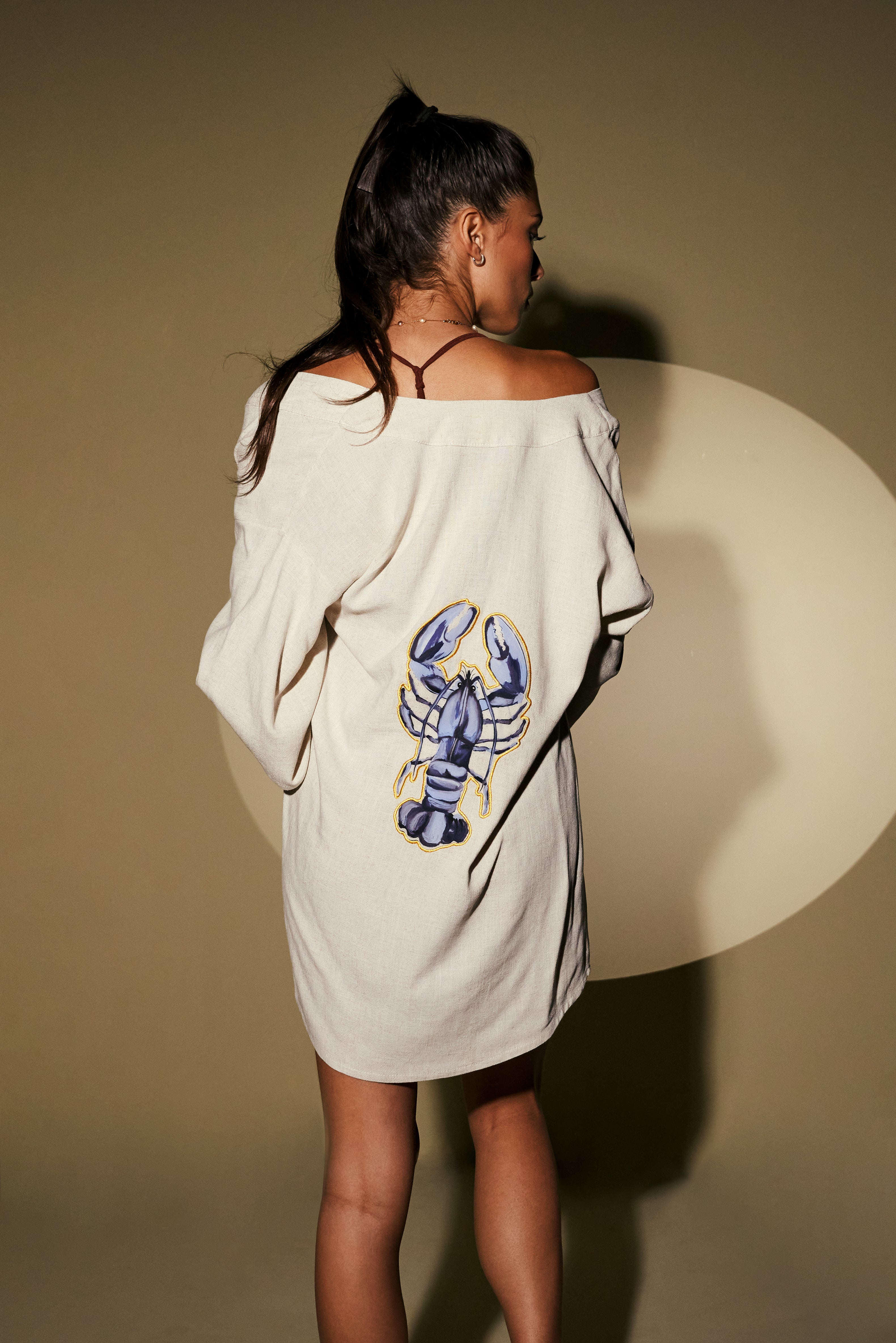Kimono Lagosta Cru