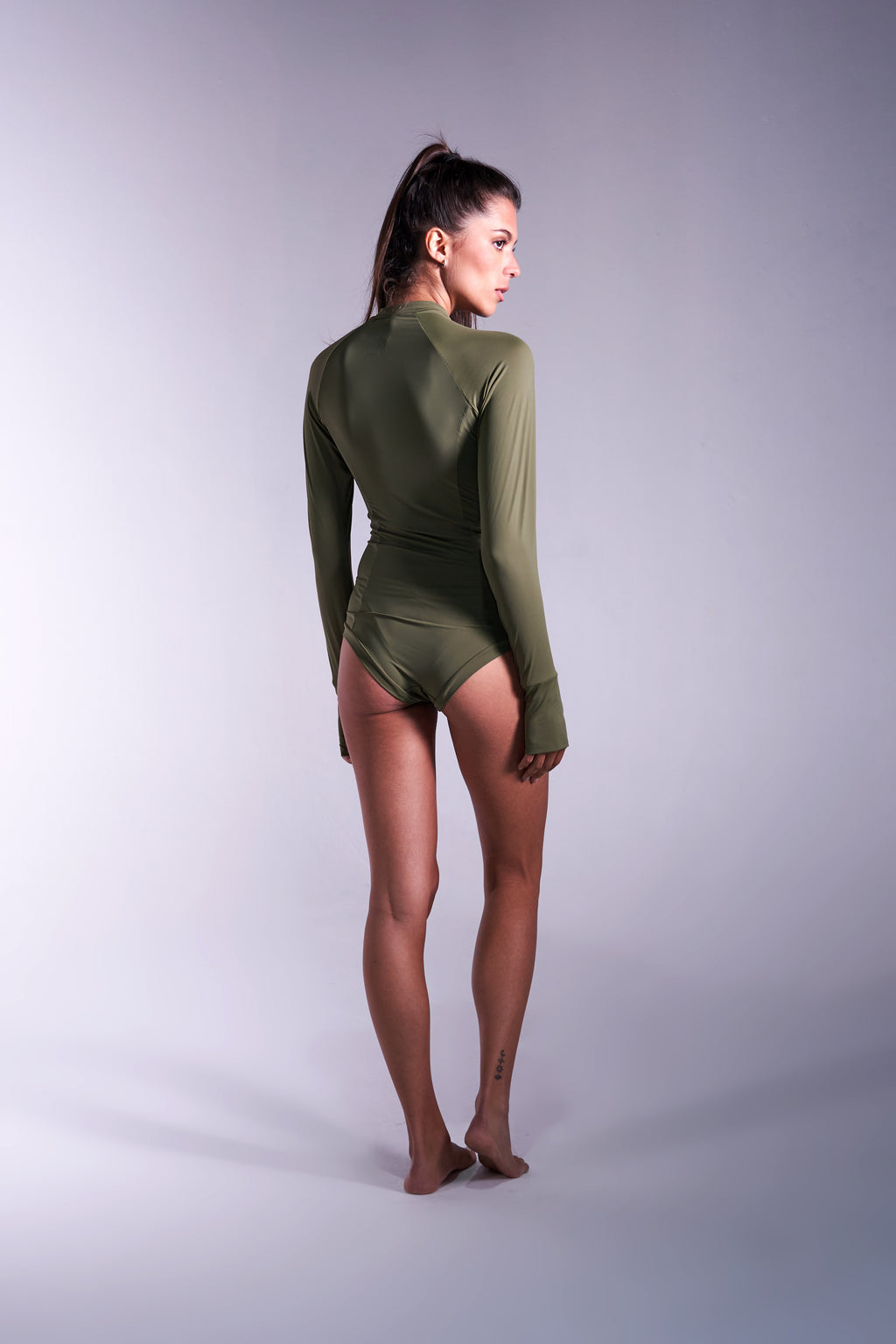 Body Rio Liso Verde Militar