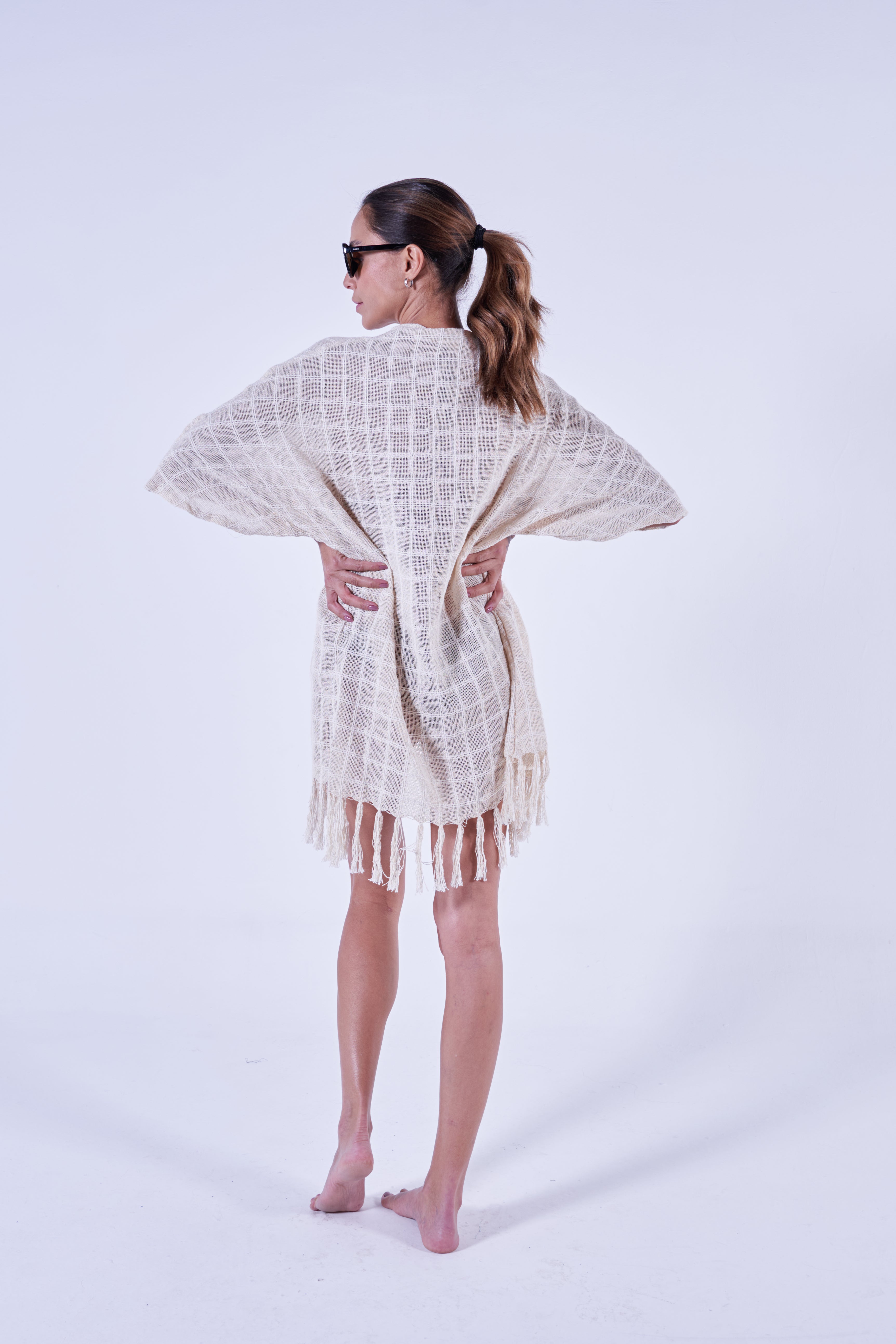 Kimono Tear Off White